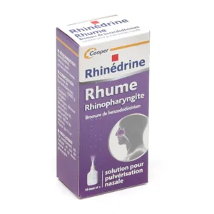 Rhinédrine gouttes contre le rhume