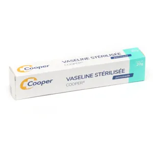 Cooper vaseline stérilisée