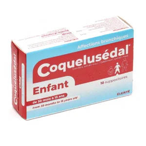 Coquelusedal suppositoires enfant