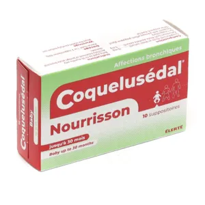 Coquelusédal nourrisson suppositoires