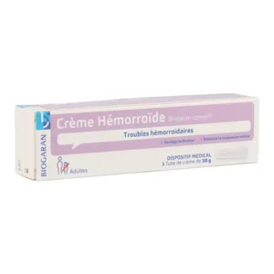 Crème anti hémorroïde Biogaran