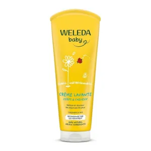 Crème lavante corps cheveux Calendula Weleda Bébé