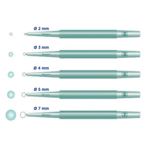 Curette dermatologique intervention chirurgicale