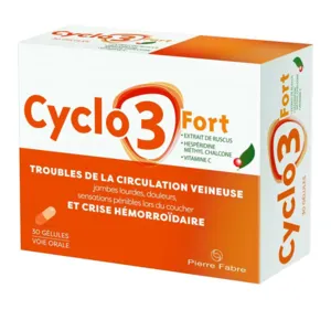 Cyclo 3 Fort jambes lourdes gélules