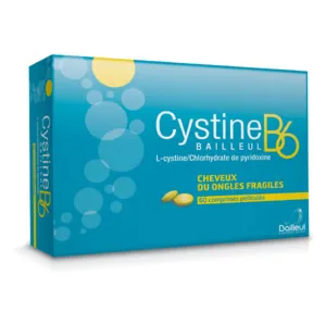 Cystine B6 Cheveux et ongles fragiles Comprimés