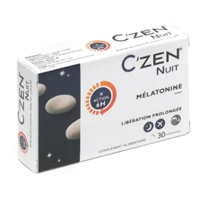 C'Zen Nuit Melatonine 0.5 mg comprimés
