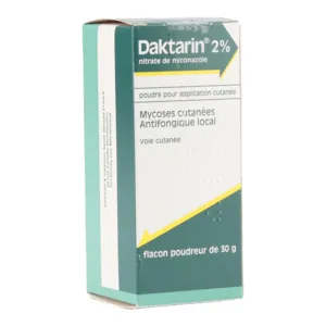 Daktarin 2% mycoses cutanées