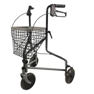 Déambulateur 3 roues pliant en aluminium