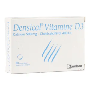 Densical D3 comprimés de calcium
