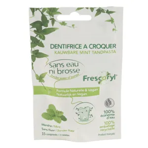 Frescoryl Dentifrice en comprimés à croquer Menthe