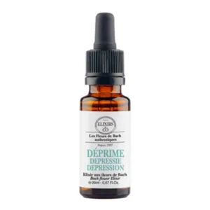 Elixirs & Co Fleurs de Bach Déprime Dépression gouttes bio