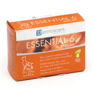 Dermoscent Essential 6 spot-on 0-10 kg soin du pelage