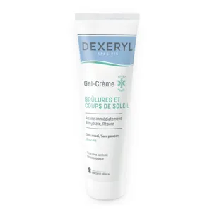 Dexeryl Crème Brûlures Coups de soleil Effet frais