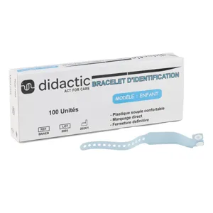 Bracelet d'identification médicale enfant