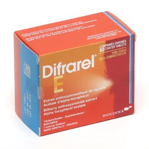 Difrarel E comprimés Trouble de la vision