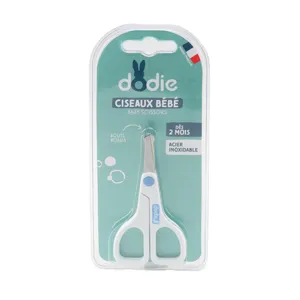 Dodie ciseaux à bouts ronds bébé