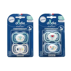 Dodie Sucette symétrique silicone Dodie Extra 18 mois et plus