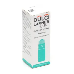 Dulcilarmes povidone 1.5 collyre