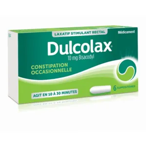 Dulcolax suppositoires constipation occasionnelle
