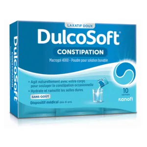 Dulcosoft sachets laxatif osmotique