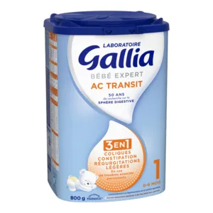 Gallia Bébé Expert AC transit 3 en 1 Lait 1er âge