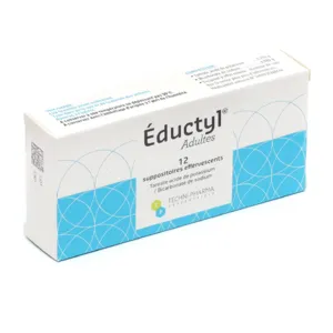 Eductyl suppositoire pour adulte