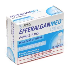 Sachet Efferalgan 150 mg