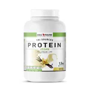 Protéines végétales Tri Sources Vanille Eric Favre Protein Vegan