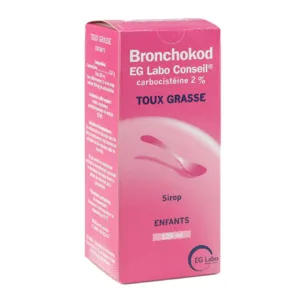 Sirop Toux grasse enfant Bronchokod