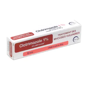 EG Clotrimazole 1 % crème mycose