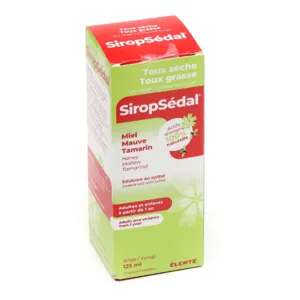 SiropSédal Sirop laboratoire Elerté