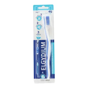 Brosse à dents souple 4 en 1 Elgydium