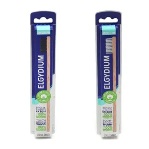 Brosse à dents médium Elgydium en bois