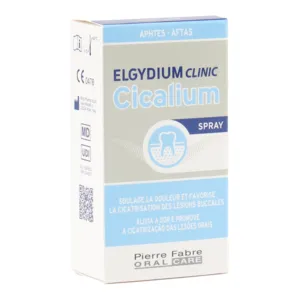 Elgydium Clinic Cicalium spray pour aphtes