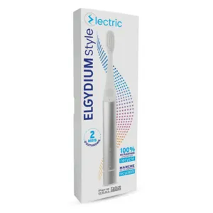 Elgydium style Electric brosse à dents électrique pile rechargeable