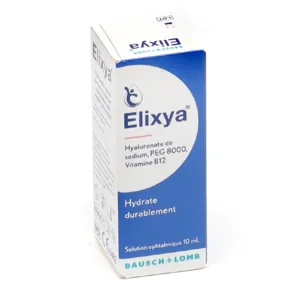 Elixya Collyre sécheresse oculaire