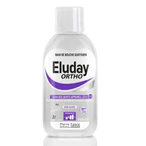 Eluday Ortho bain de bouche sans alcool