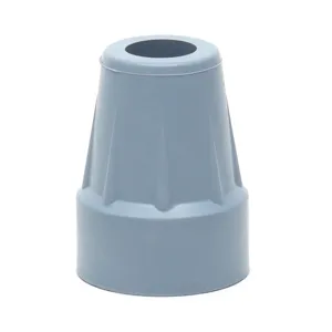 Embout pour canne de marche gris 19 mm