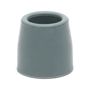 Embout pour canne universel gris 25mm