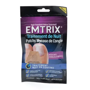 Emtrix Patch Nuit Traitement onychomycose