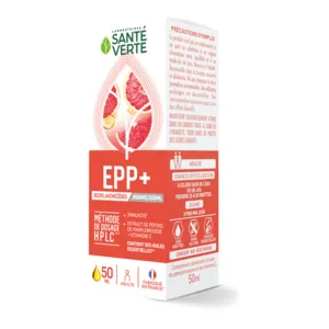 Extrait de pepin de pamplemousse Santé Verte EPP+ 800 mg