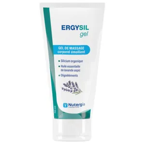 Ergysil Gel de massage corporel émollient Nutergia