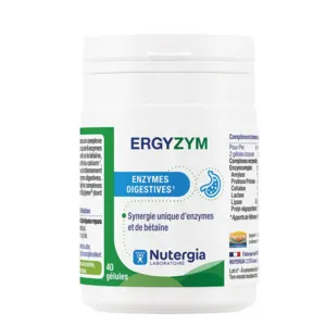Nutergia Ergyzym gélules enzymes digestives