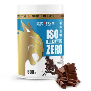 Eric Favre Iso Zero 100% Whey Chocolat poudre de protéines