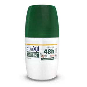 Etiaxil anti transpirant végétal 48 h roll on Bio