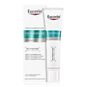 Eucerin DermoPure Peeling 10 soin de nuit rénovateur peau acné