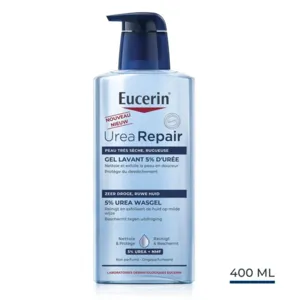 Eucerin Urea Repair gel lavant visage et corps