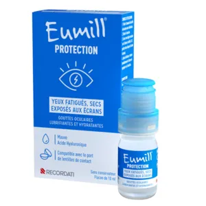 Gouttes Yeux secs et fatigués Eumill Protection