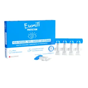 Gouttes unidoses Yeux secs et fatigués Eumill Protection