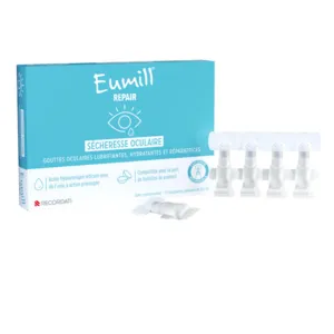Eumil Repair collyre unidose pour la sécheresse oculaire